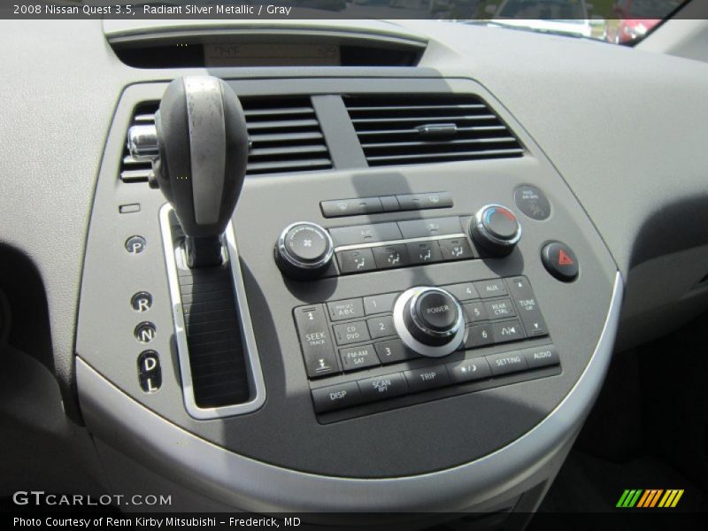 Radiant Silver Metallic / Gray 2008 Nissan Quest 3.5
