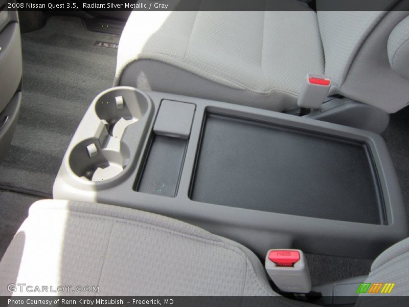 Radiant Silver Metallic / Gray 2008 Nissan Quest 3.5