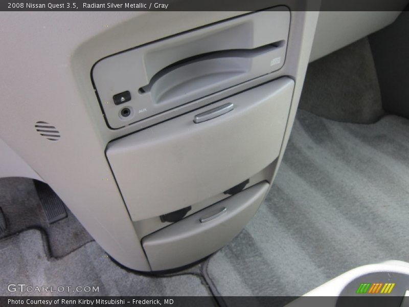 Radiant Silver Metallic / Gray 2008 Nissan Quest 3.5