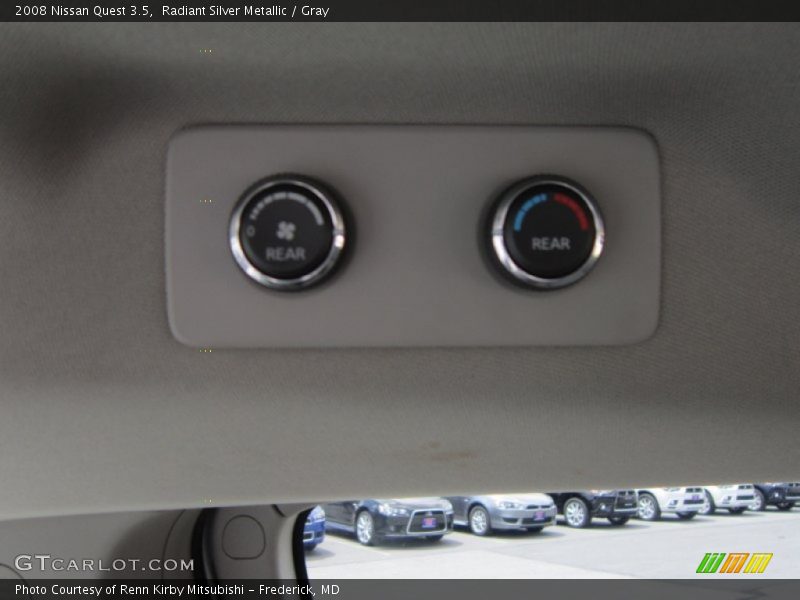 Radiant Silver Metallic / Gray 2008 Nissan Quest 3.5