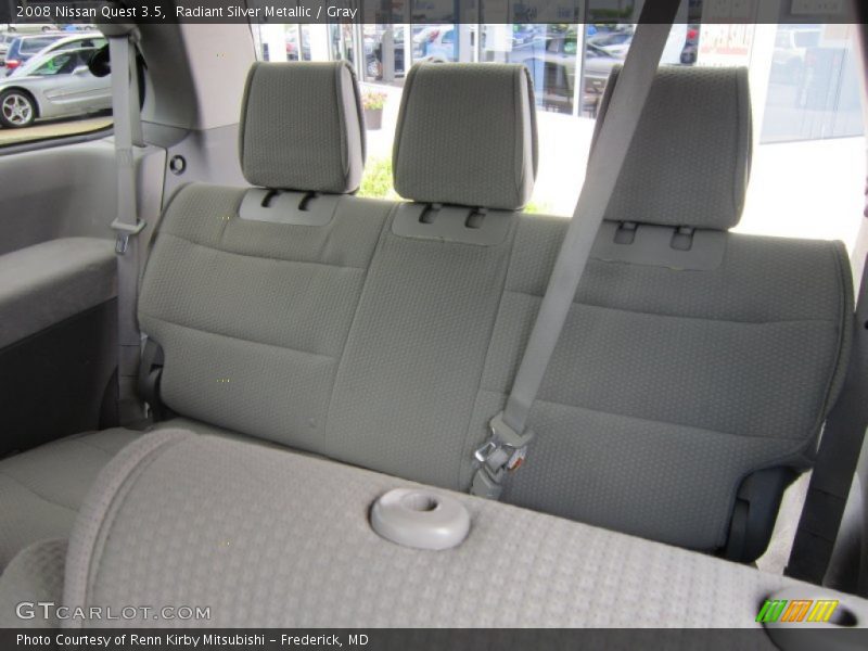 Radiant Silver Metallic / Gray 2008 Nissan Quest 3.5