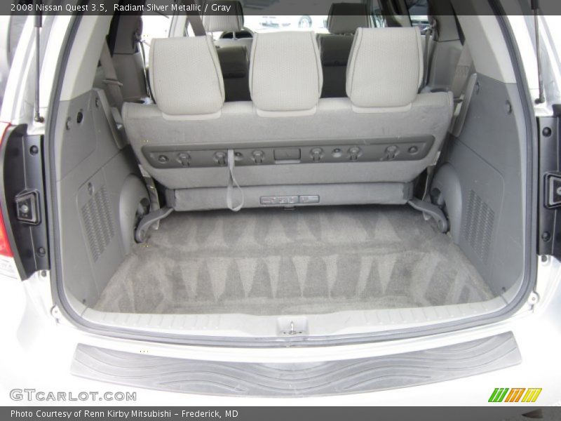 Radiant Silver Metallic / Gray 2008 Nissan Quest 3.5