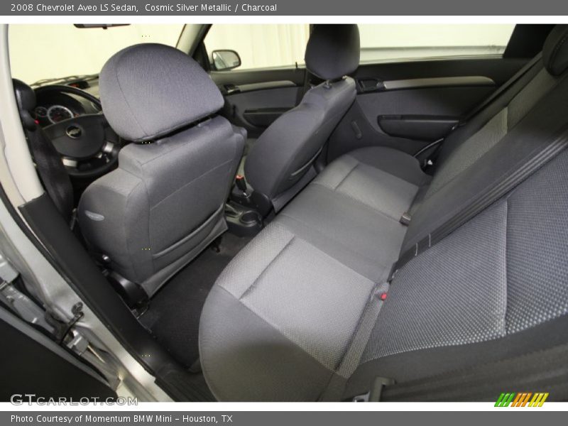 Cosmic Silver Metallic / Charcoal 2008 Chevrolet Aveo LS Sedan
