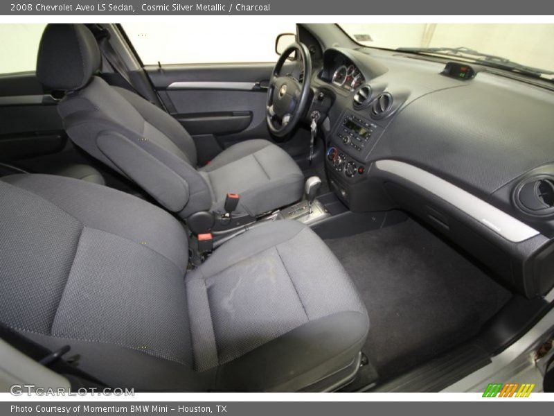 Cosmic Silver Metallic / Charcoal 2008 Chevrolet Aveo LS Sedan