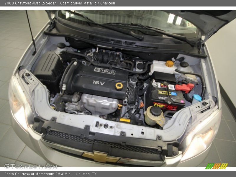Cosmic Silver Metallic / Charcoal 2008 Chevrolet Aveo LS Sedan