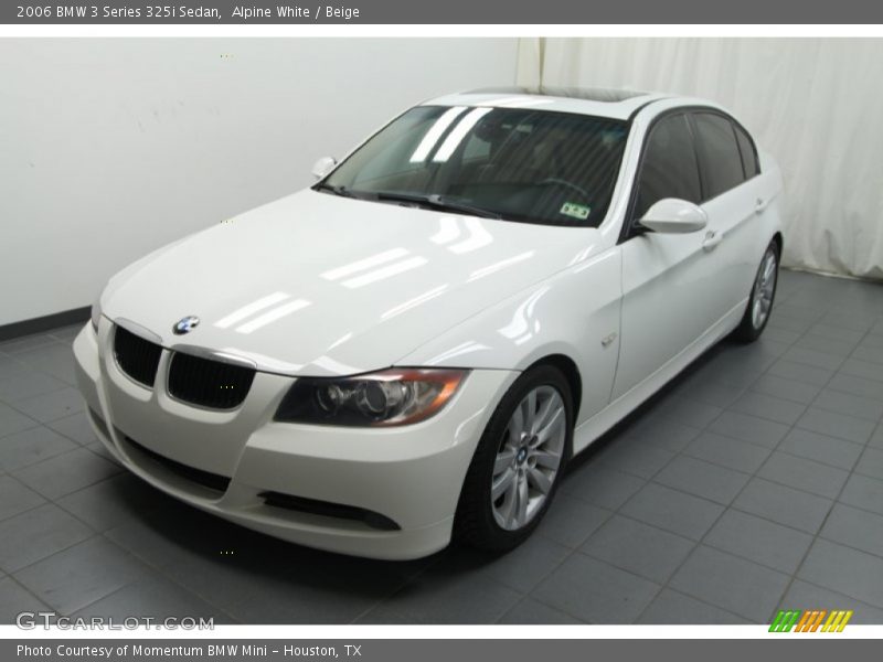 Alpine White / Beige 2006 BMW 3 Series 325i Sedan