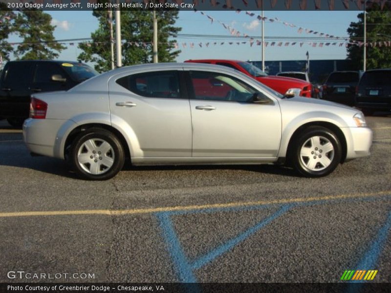 Bright Silver Metallic / Dark Slate Gray 2010 Dodge Avenger SXT