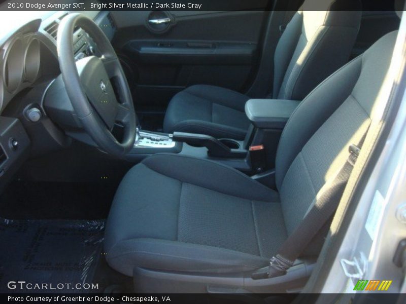 Bright Silver Metallic / Dark Slate Gray 2010 Dodge Avenger SXT