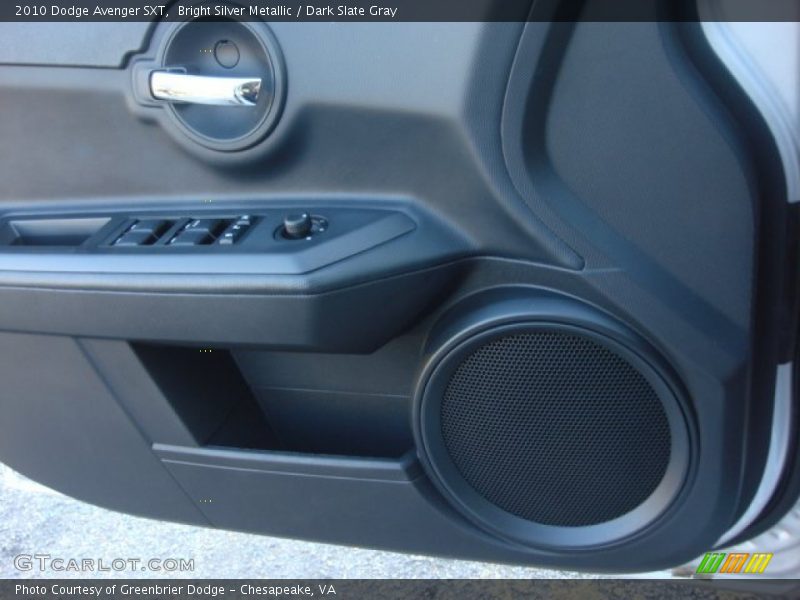 Bright Silver Metallic / Dark Slate Gray 2010 Dodge Avenger SXT