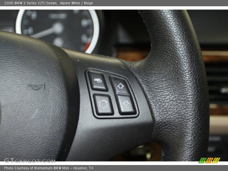 Alpine White / Beige 2006 BMW 3 Series 325i Sedan