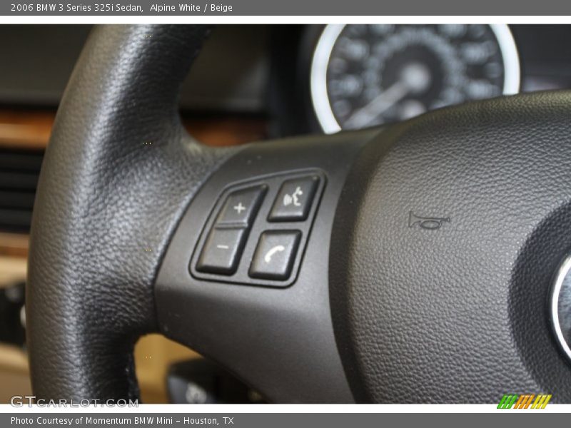 Alpine White / Beige 2006 BMW 3 Series 325i Sedan