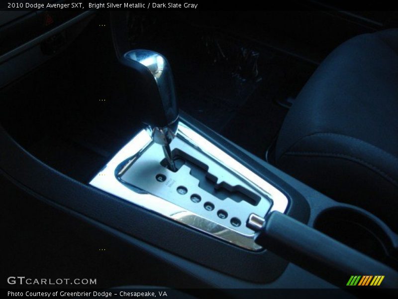 Bright Silver Metallic / Dark Slate Gray 2010 Dodge Avenger SXT