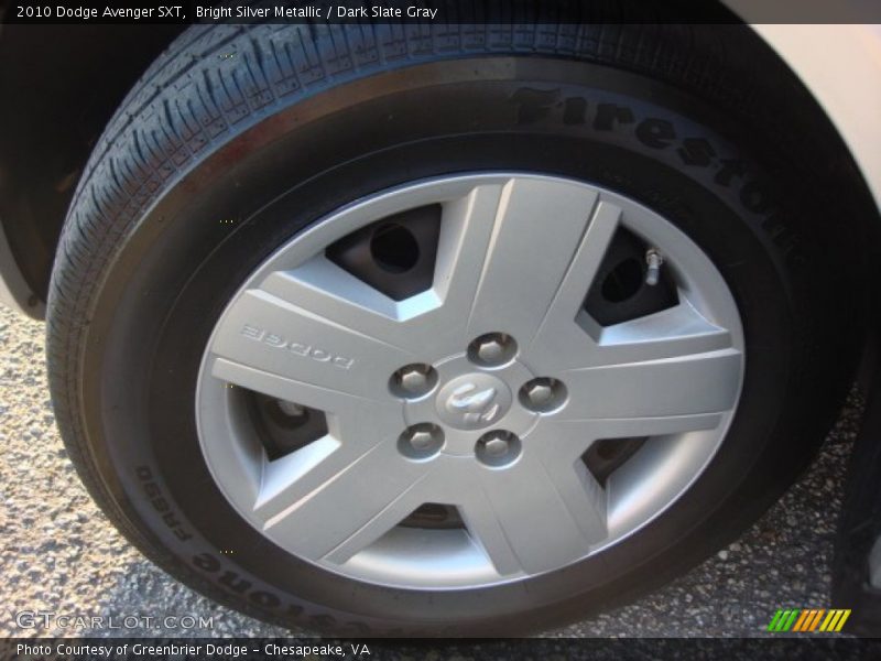 Bright Silver Metallic / Dark Slate Gray 2010 Dodge Avenger SXT
