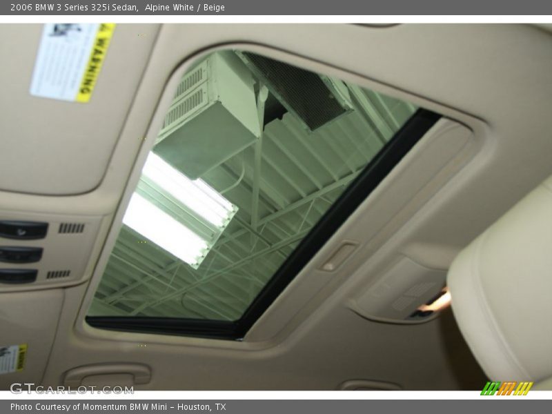 Alpine White / Beige 2006 BMW 3 Series 325i Sedan