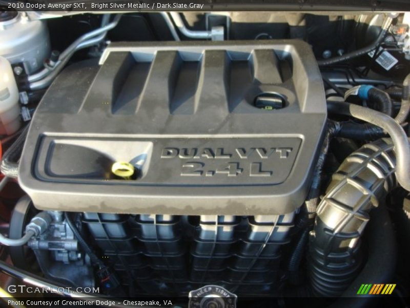 Bright Silver Metallic / Dark Slate Gray 2010 Dodge Avenger SXT
