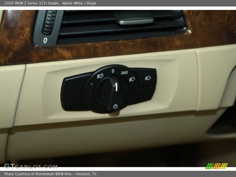 Alpine White / Beige 2006 BMW 3 Series 325i Sedan