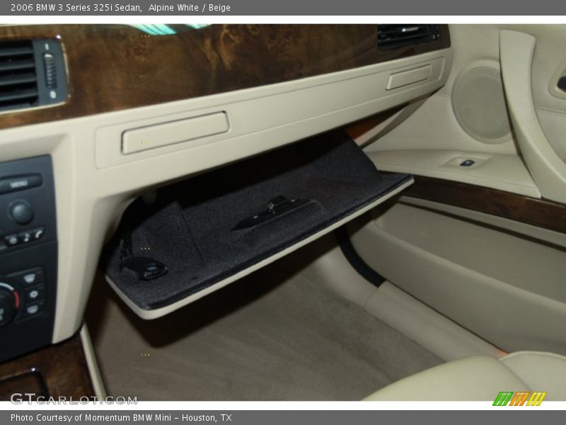 Alpine White / Beige 2006 BMW 3 Series 325i Sedan