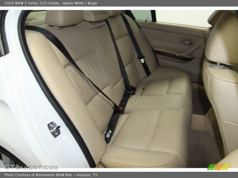 Alpine White / Beige 2006 BMW 3 Series 325i Sedan