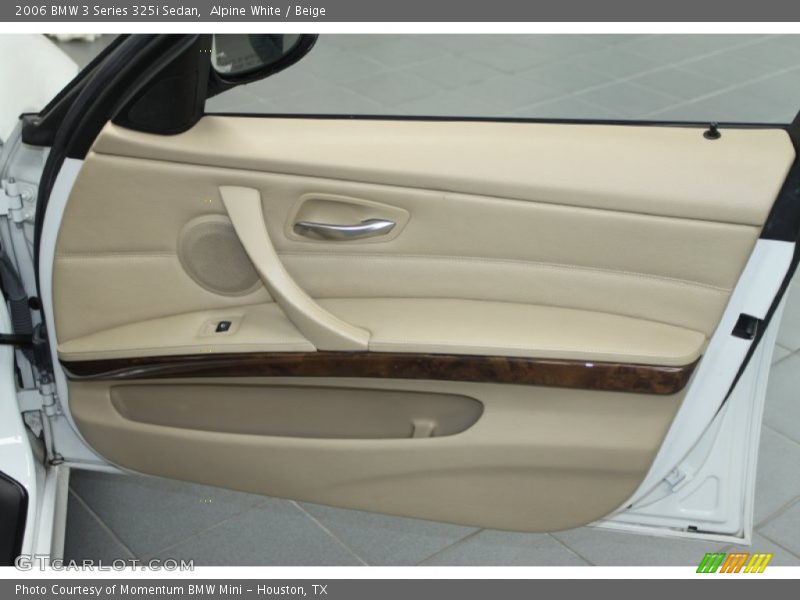 Alpine White / Beige 2006 BMW 3 Series 325i Sedan