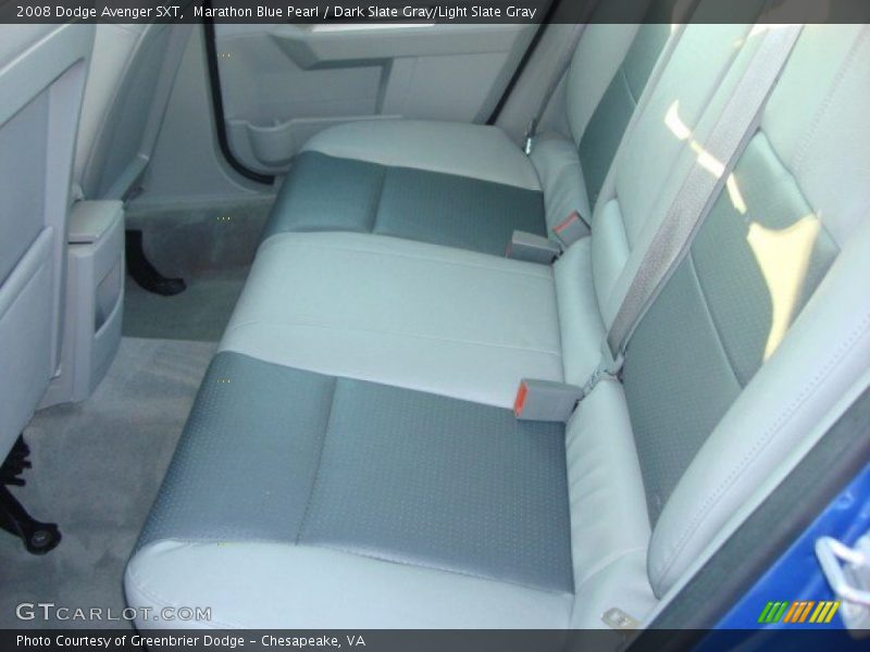 Marathon Blue Pearl / Dark Slate Gray/Light Slate Gray 2008 Dodge Avenger SXT