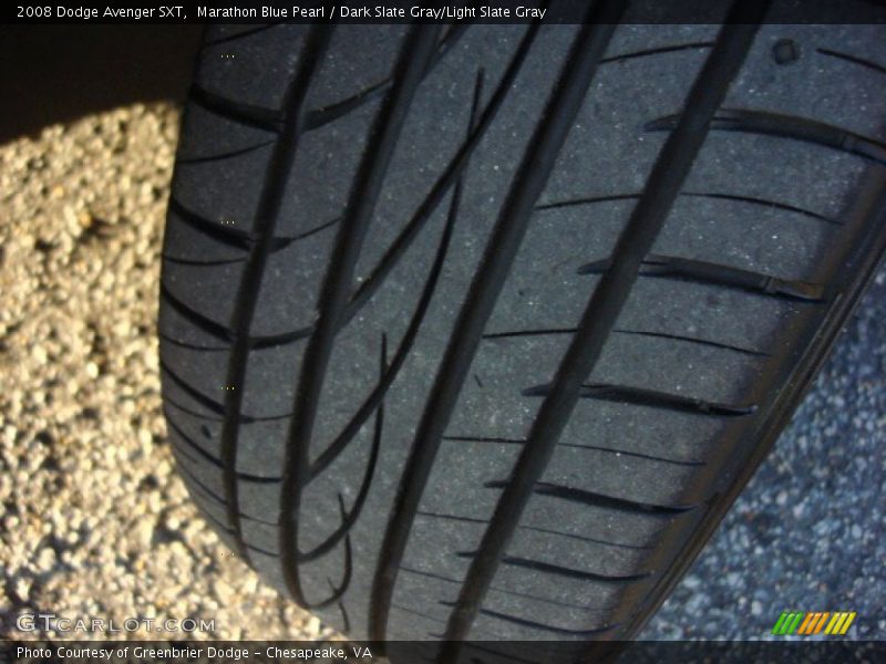 Marathon Blue Pearl / Dark Slate Gray/Light Slate Gray 2008 Dodge Avenger SXT