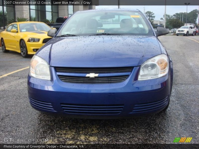 Laser Blue Metallic / Gray 2007 Chevrolet Cobalt LS Coupe