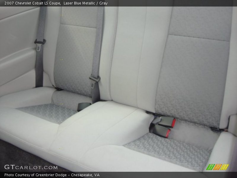 Laser Blue Metallic / Gray 2007 Chevrolet Cobalt LS Coupe