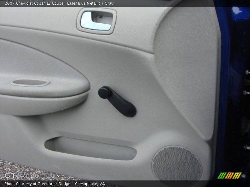 Laser Blue Metallic / Gray 2007 Chevrolet Cobalt LS Coupe