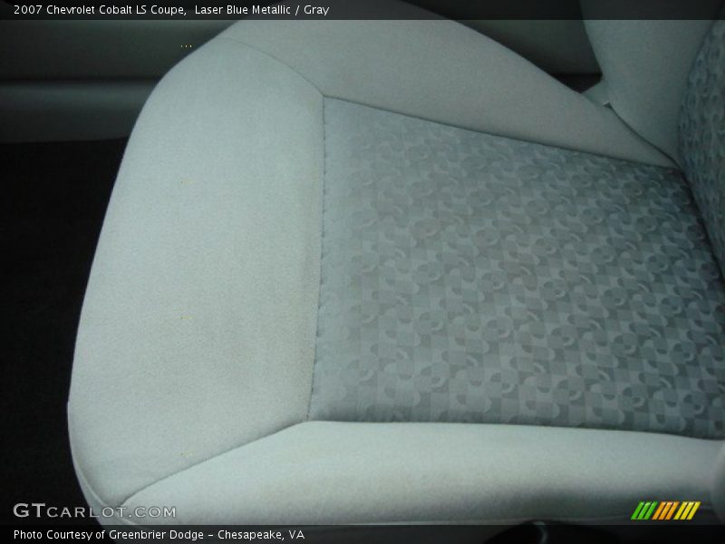 Laser Blue Metallic / Gray 2007 Chevrolet Cobalt LS Coupe