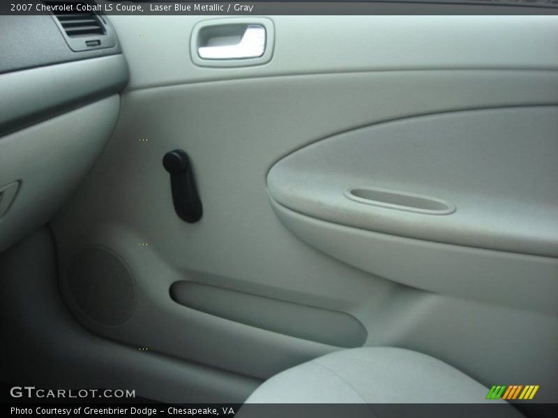 Laser Blue Metallic / Gray 2007 Chevrolet Cobalt LS Coupe
