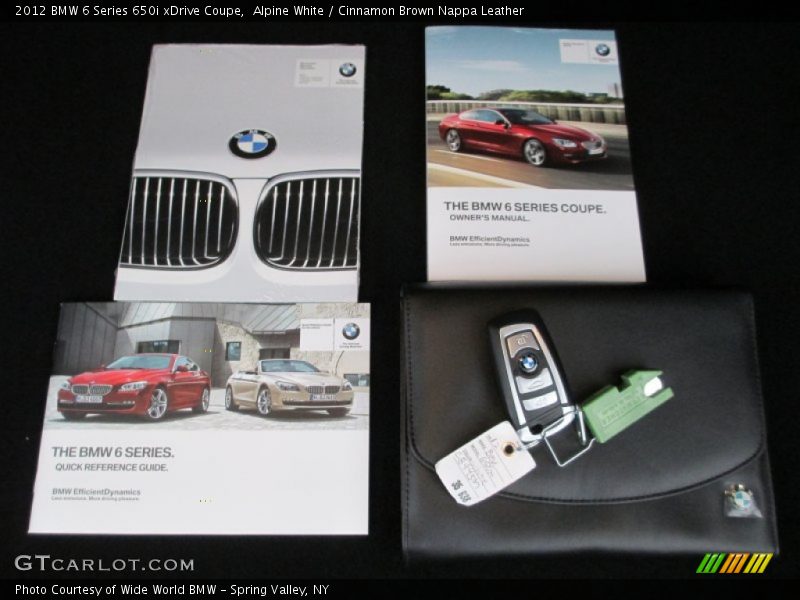 Books/Manuals of 2012 6 Series 650i xDrive Coupe