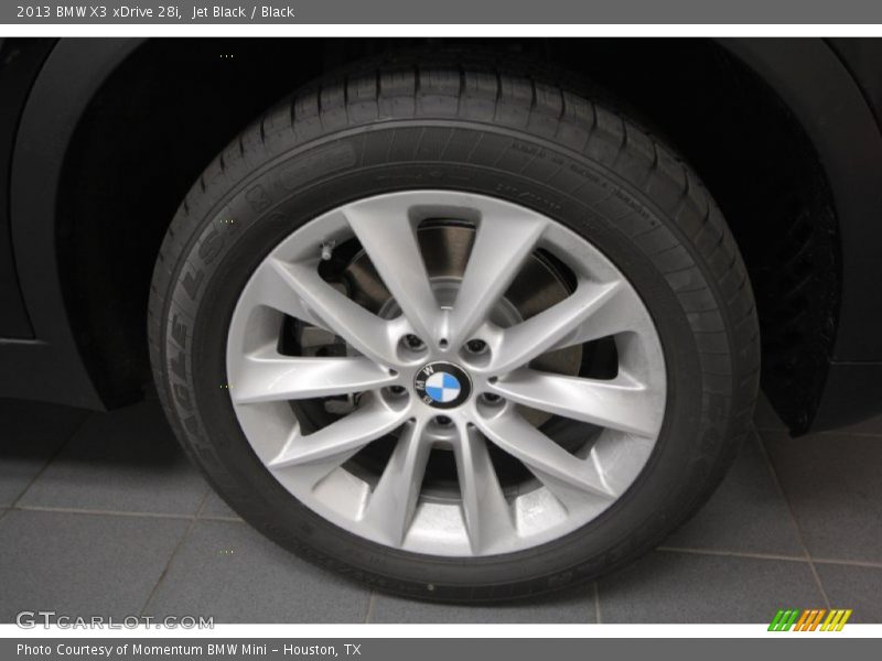 Jet Black / Black 2013 BMW X3 xDrive 28i