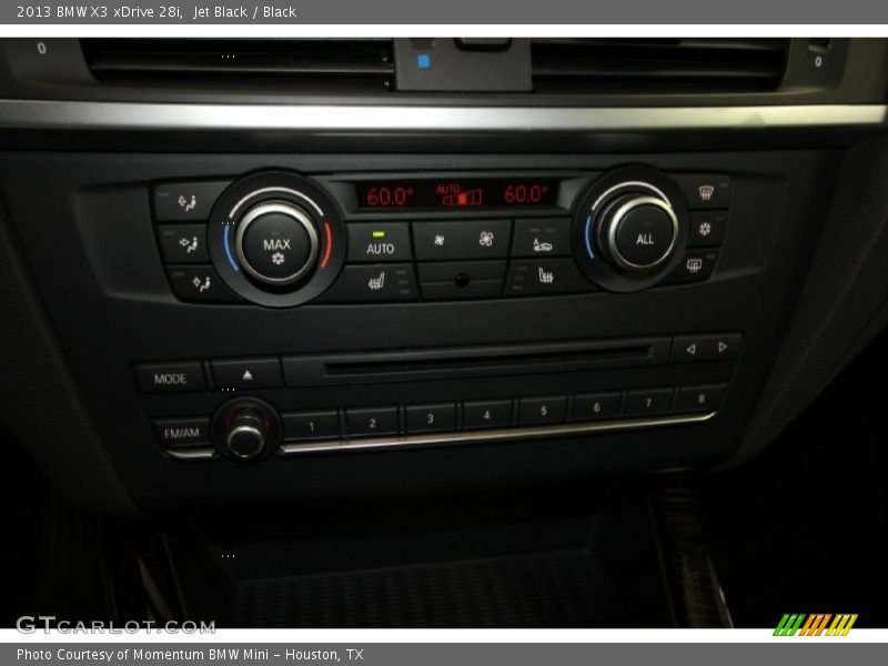 Jet Black / Black 2013 BMW X3 xDrive 28i