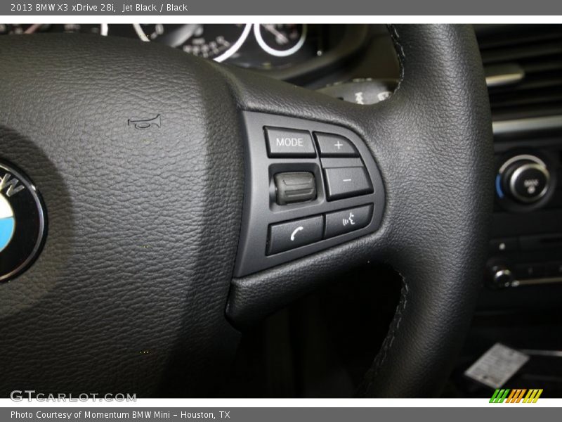 Jet Black / Black 2013 BMW X3 xDrive 28i