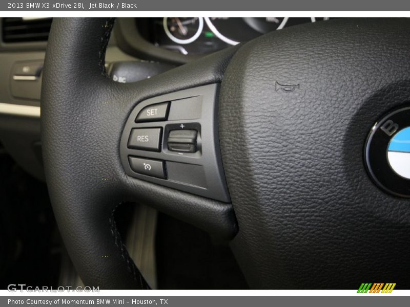 Jet Black / Black 2013 BMW X3 xDrive 28i