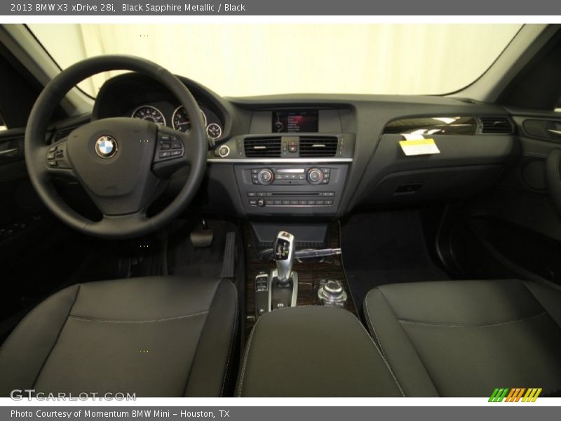 Black Sapphire Metallic / Black 2013 BMW X3 xDrive 28i