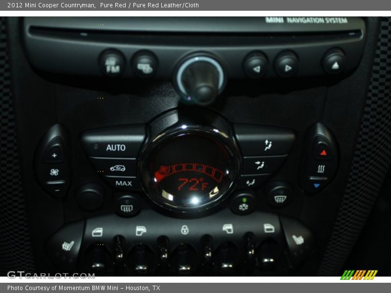 Controls of 2012 Cooper Countryman