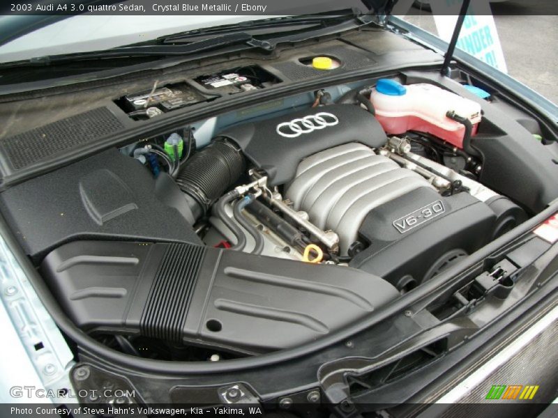  2003 A4 3.0 quattro Sedan Engine - 3.0 Liter DOHC 30-Valve V6