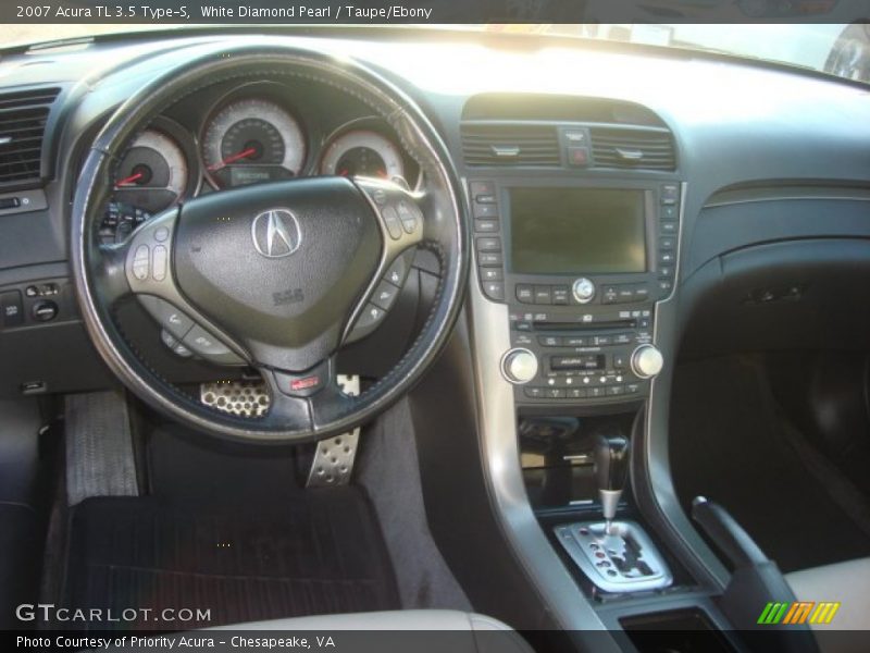 Dashboard of 2007 TL 3.5 Type-S