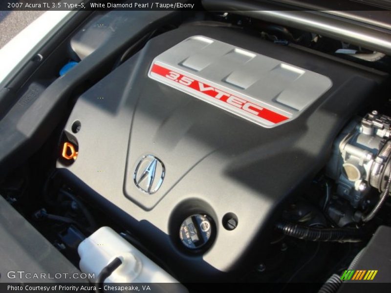  2007 TL 3.5 Type-S Engine - 3.5 Liter SOHC 24-Valve VTEC V6