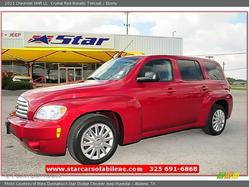 Crystal Red Metallic Tintcoat / Ebony 2011 Chevrolet HHR LS