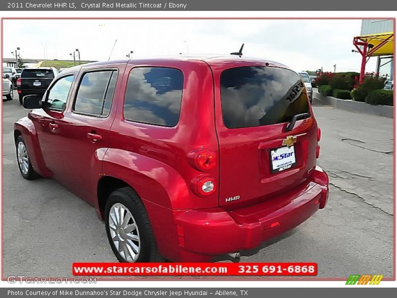 Crystal Red Metallic Tintcoat / Ebony 2011 Chevrolet HHR LS