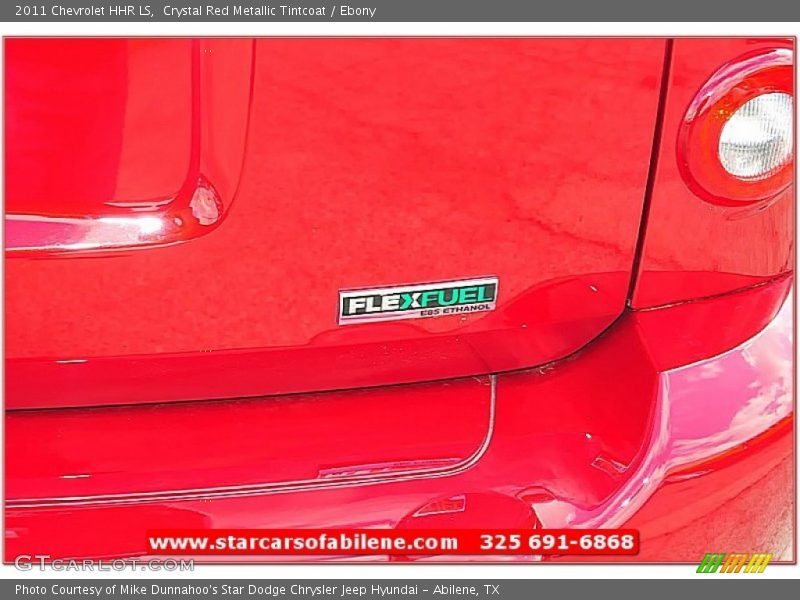 Crystal Red Metallic Tintcoat / Ebony 2011 Chevrolet HHR LS