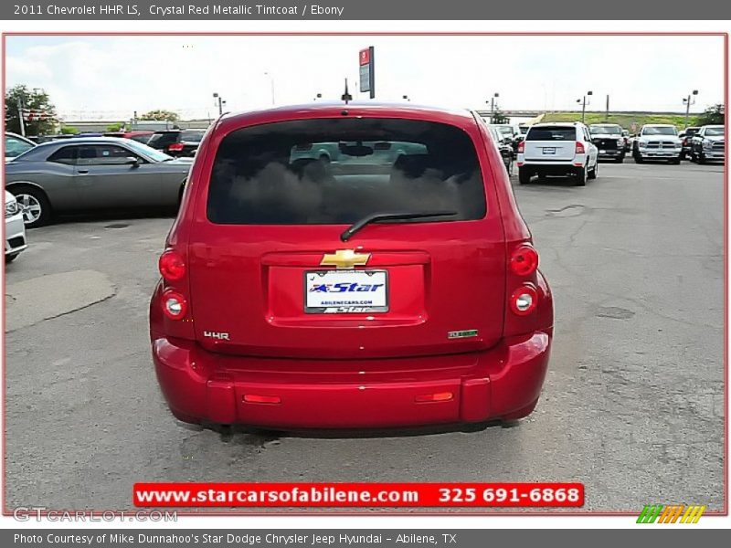 Crystal Red Metallic Tintcoat / Ebony 2011 Chevrolet HHR LS
