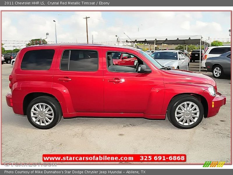 Crystal Red Metallic Tintcoat / Ebony 2011 Chevrolet HHR LS
