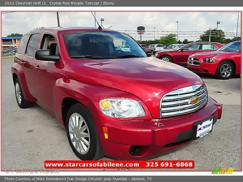 Crystal Red Metallic Tintcoat / Ebony 2011 Chevrolet HHR LS