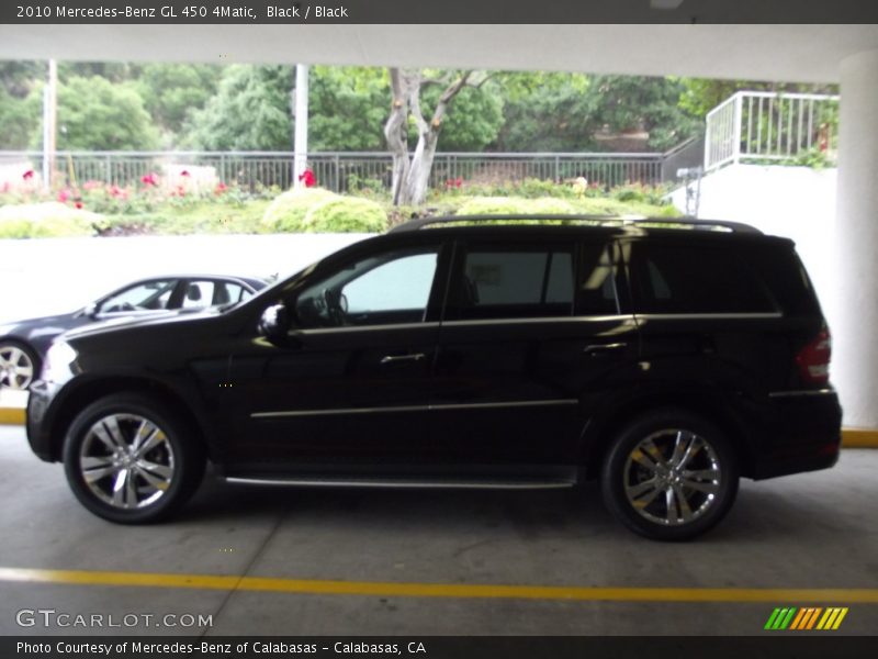 Black / Black 2010 Mercedes-Benz GL 450 4Matic