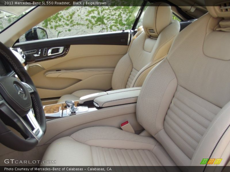 Front Seat of 2013 SL 550 Roadster