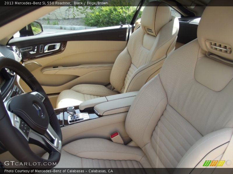  2013 SL 550 Roadster Beige/Brown Interior