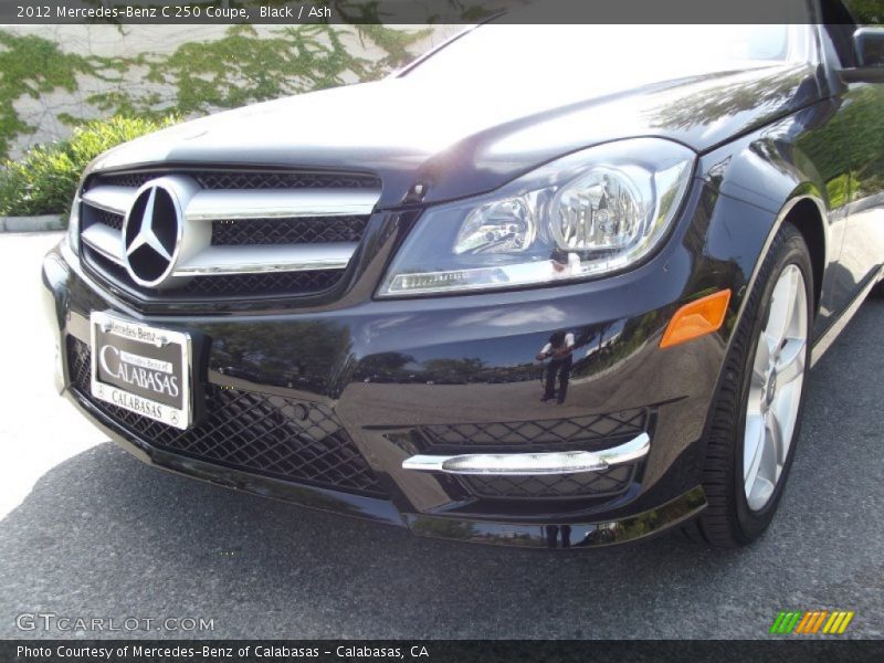 Black / Ash 2012 Mercedes-Benz C 250 Coupe